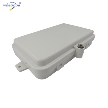 FTTH04C caja de distribución de GPON de material de ABS montado en la pared en línea